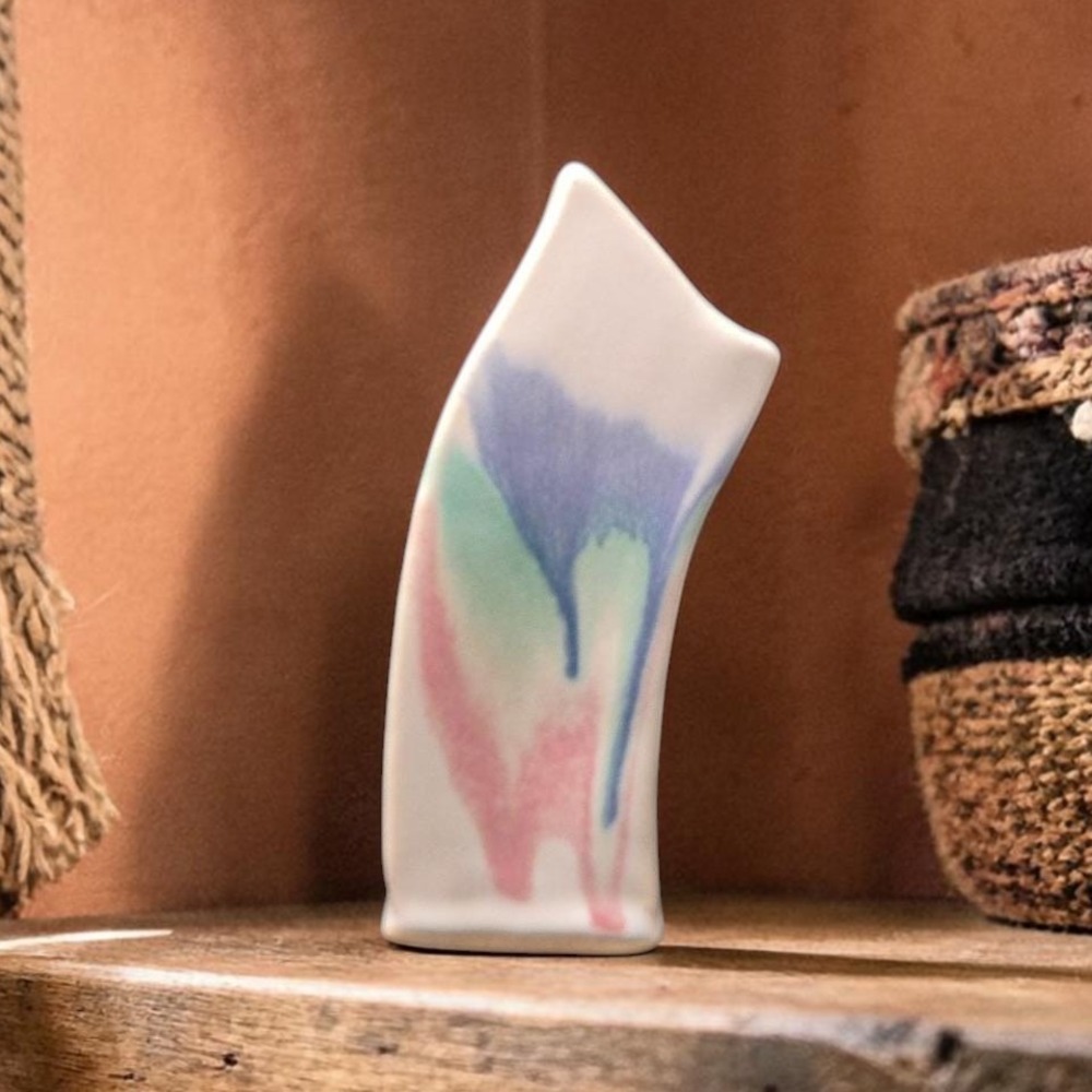 Abstract Southwestern Style Studio Pottery Vase, Mixie Signed Replacement Vessel